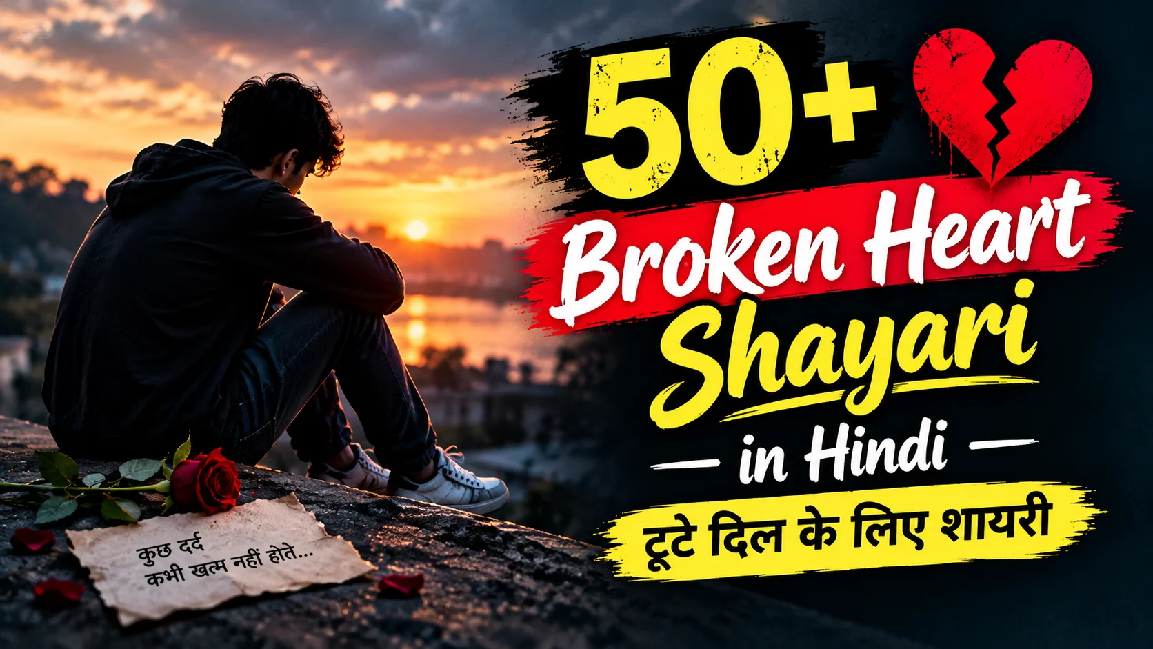 Broken Heart Shayari in Hindi